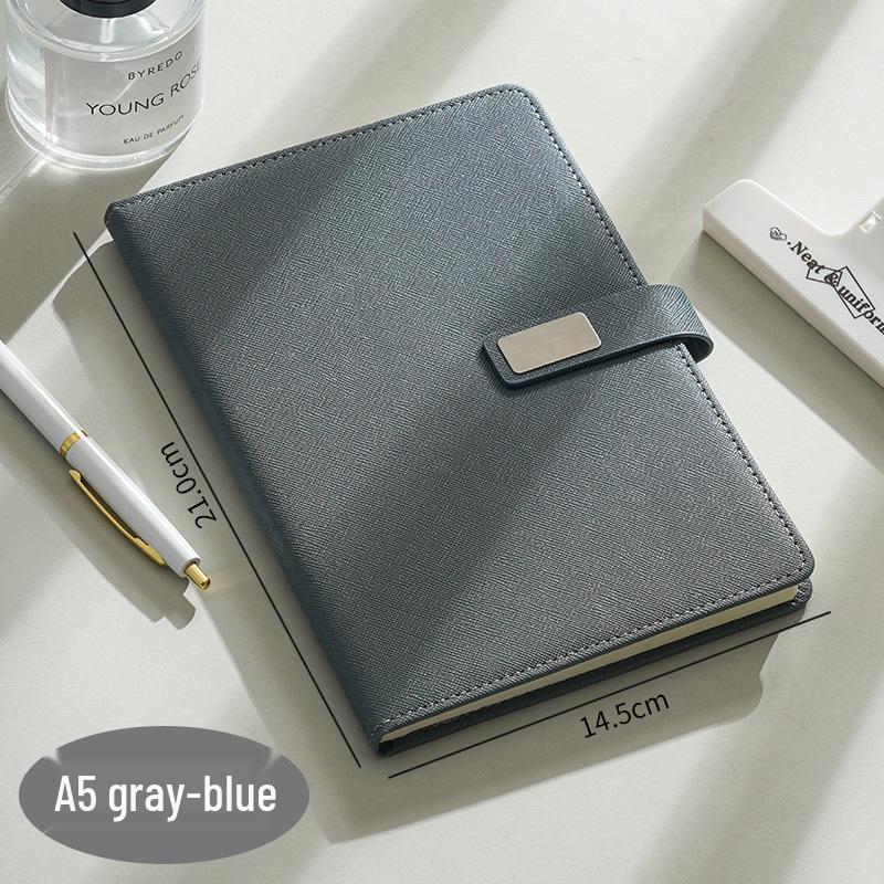 A5 Custom Logo Notebook Gift Set - High-Quality Meeting Minutes Book and Business Souvenir