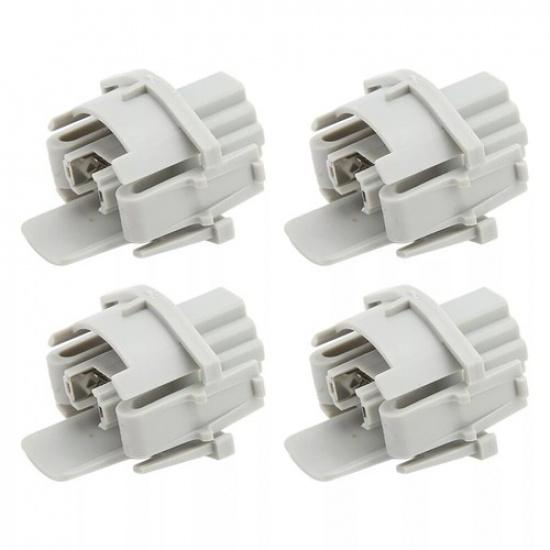 4Pcs Brake Taillight License Plate Light Bulb Socket For Honda Odyssey Pilot Fit