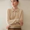 Women's 100% Cashmere Polo Neck Sweater