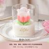 520 Muse Day Romantic Handmade Gift Tulip Flower Aromatherapy Cup Birthday Souvenir Tulip Flower Candle