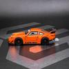 FG Model 1: 64 Porsche RWB 930 Widebody Modified Metallic Orange Alloy Full Open Die Casting Car Model Collection Gift