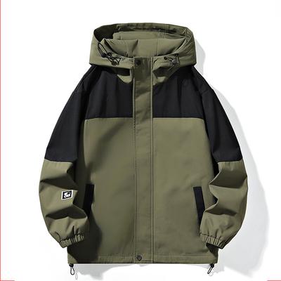 Giacca da uomo autunnale e invernale in velluto, nuova, casual, versatile, alla moda, ampia, taglia grande