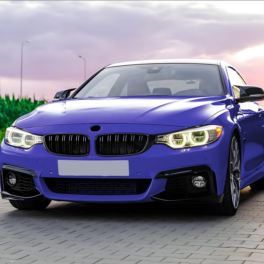 Car Front Bumper Hood Grilles Single And Double Line Style Upper Racing Grills Accessory For BMW 4 series F32 F33 F36 2014-2020