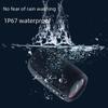 Fanatic S49 Portable Waterproof Mini Bluetooth Speaker with Subwoofer and Lights