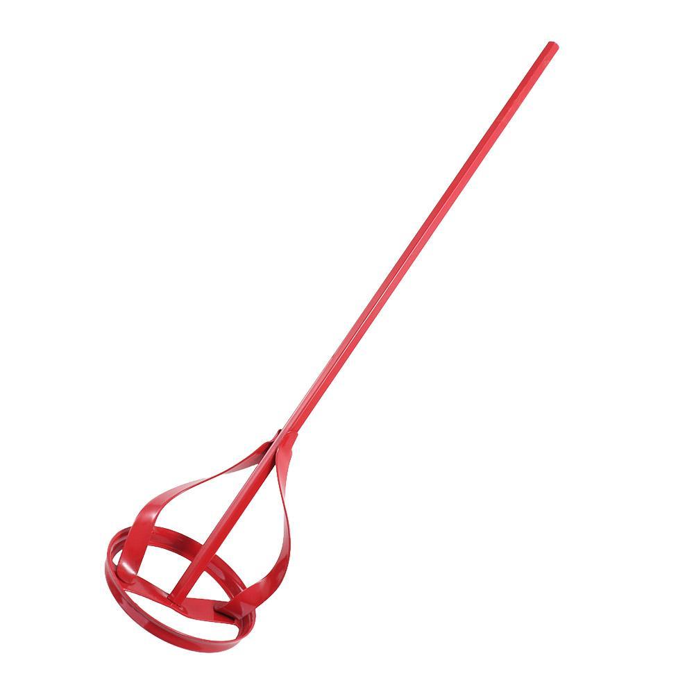 

Hexagon Shaft Mixer Mixing Paddle Rod Elongated Plaster Paint Paint Mixing Rod High Hardness Red Electric Cement Stirring Rod