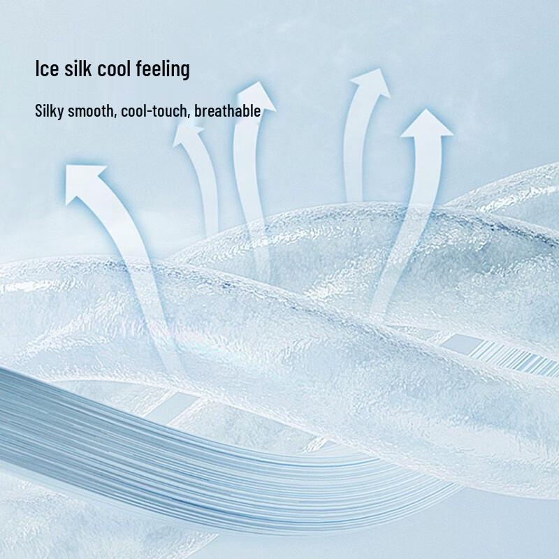 Women's High-Waist Ice Silk Safety Shorts (2-Pack)