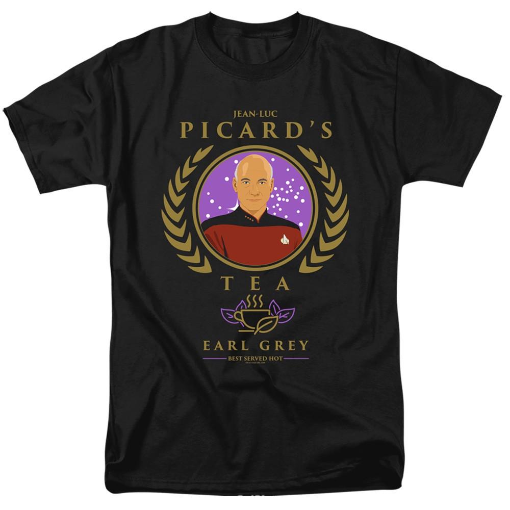 Star Trek The Next Generation Tea Earl Grey Hot Adult T-Shirt XXL