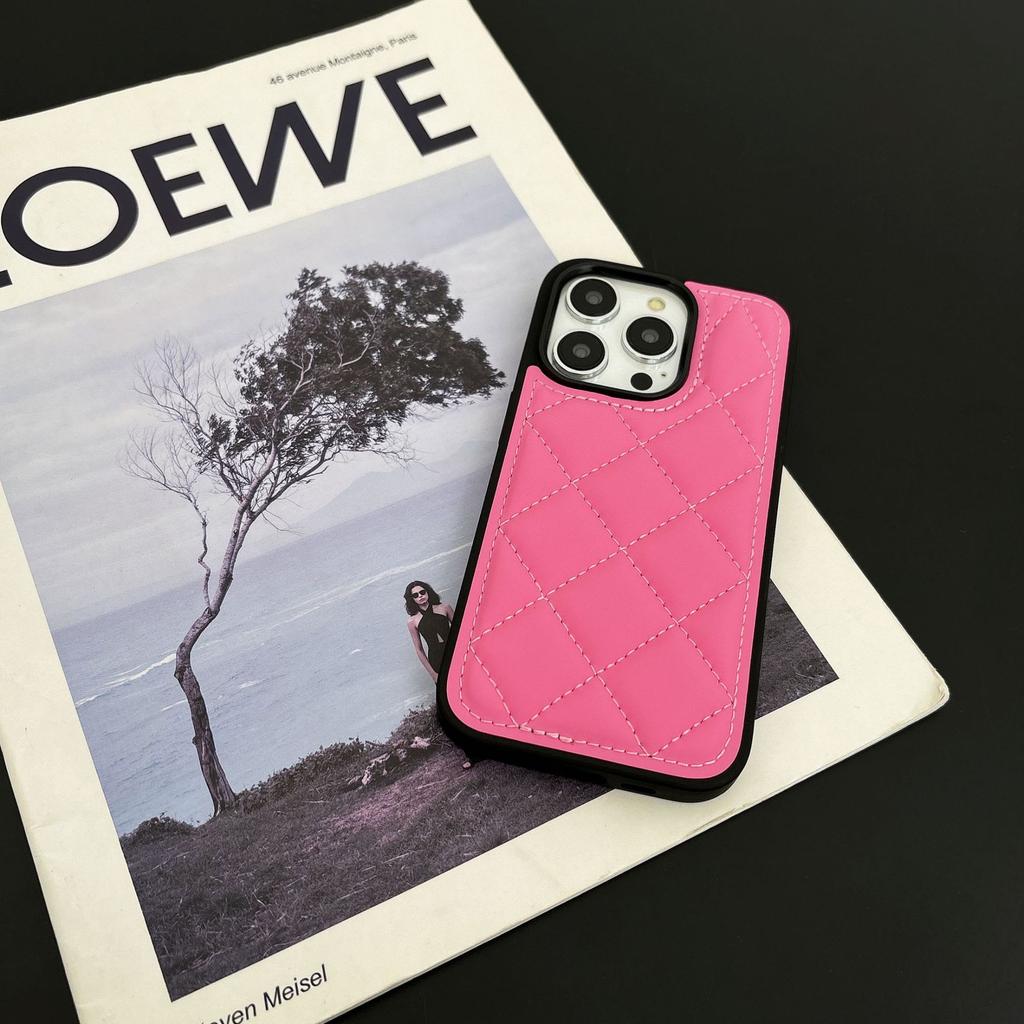For Apple 17promax Diamond Down Jacket for IPhone16/14/13/15 Mobile Phone Case Xiaoxiangfeng