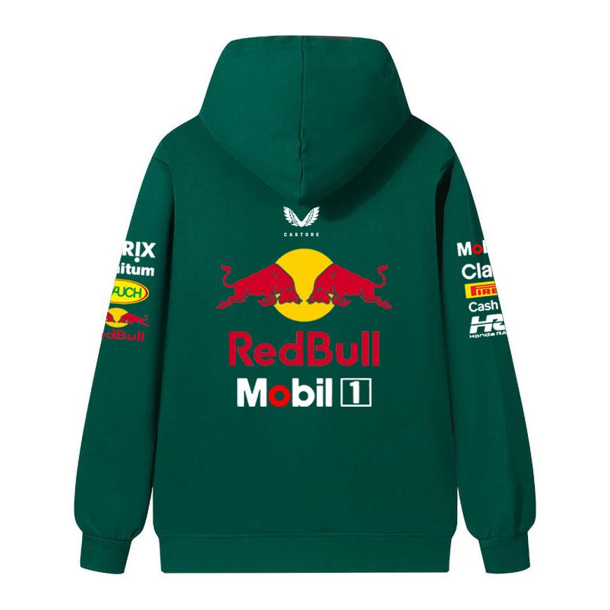 F1 Rennanzug, Red Bull Verstappen Team Uniform, Frühjahrs- und Herbst-Hoodie