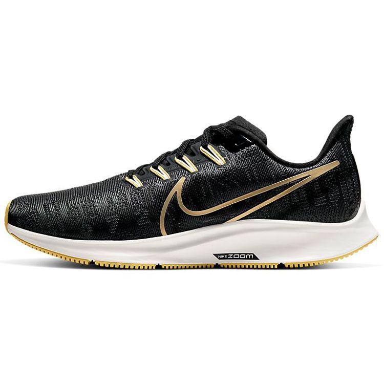 

Женские кроссовки Nike Air Zoom Pegasus 36 Premium Black Metallic Gold BQ5403-003
