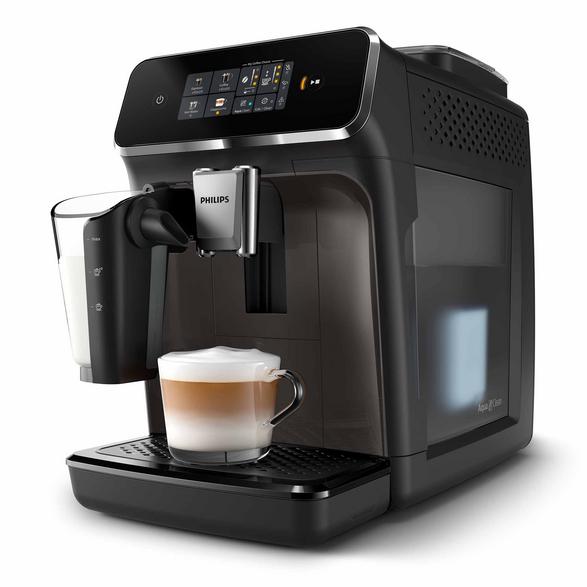 Philips ep2334/10 series 2300 espresso machine lattego system black and gray