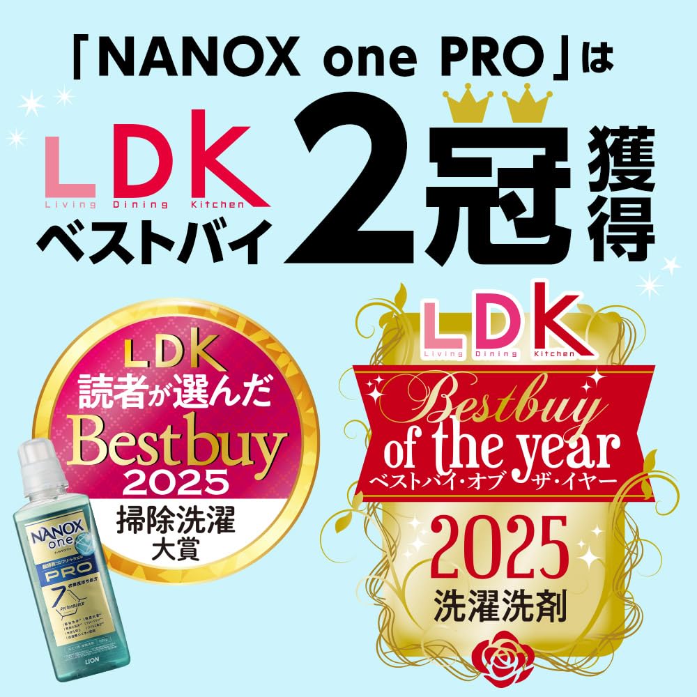 NANOXone Pro Refill Mega Jumbo 1730g Powder Superior cleaning and deodorizing power with cleaning that reaches the root of Laundry washing machine