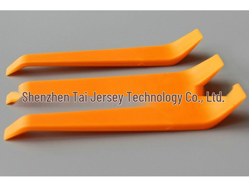 4-Piece Car Audio Interior Trim Removal & Pry Tool Set - Thickened Orange Version