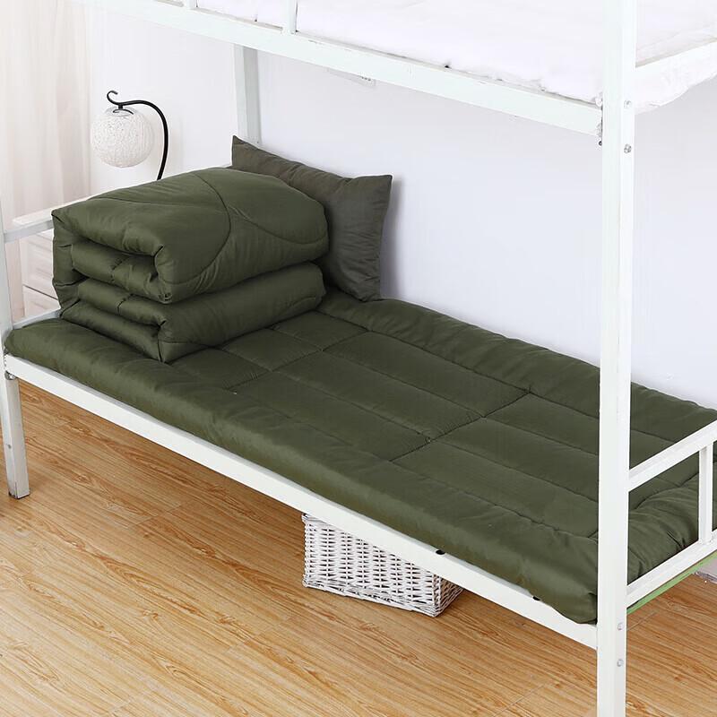 Liuei Military Green 4 Jin Quilt & Mattress Set