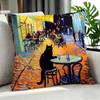 artist Vincent van Gogh Cushion Cover Cushion Cover Set Pcs x x x Pillowcase Decorative Sofa Home Decor
