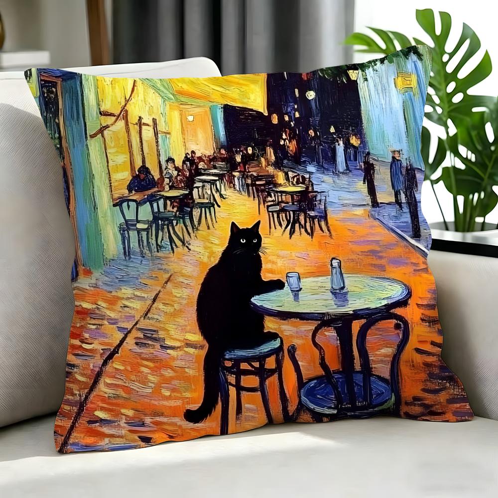 artist Vincent van Gogh Cushion Cover Cushion Cover Set Pcs x x x Pillowcase Decorative Sofa Home Decor