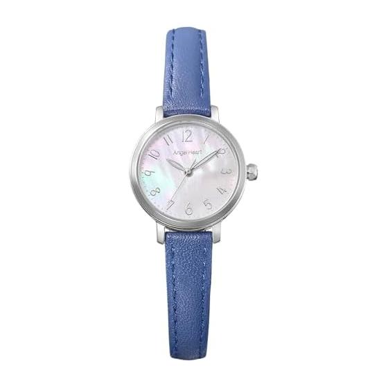 [Angel Heart] Women s Watch Angel Heart Flowery Time OA25S-NV-AM Solar Battery 30m Water Resistant Sapphire Glass White Pearl Dial Stainless Steel