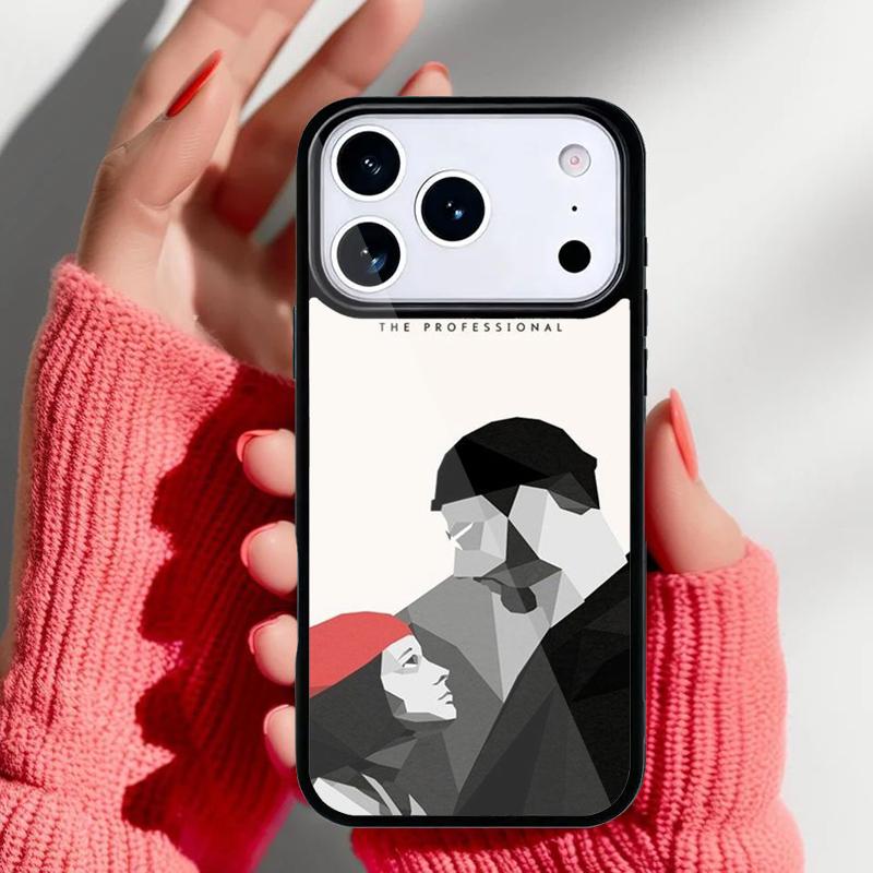 

Leon And Matilda Phone Case for iPhone 17 16 15 14 13 Pro Max Back Cover for 12 11 Pro Coque iPhone17 Pro