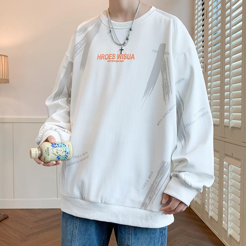 Spring Plus Size Sweater Casual Fashion Simple Loose Warm Versatile Alphabet Top