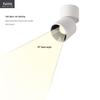 Foldable 360° Rotating LED Wall Washer Spotlight, Surface-Mounted & Anti-Glare, Fits 75mm Hole