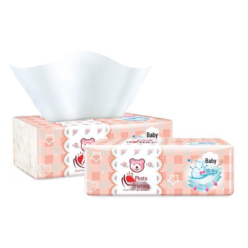 Heart to Heart Baby Unscented Facial Tissues