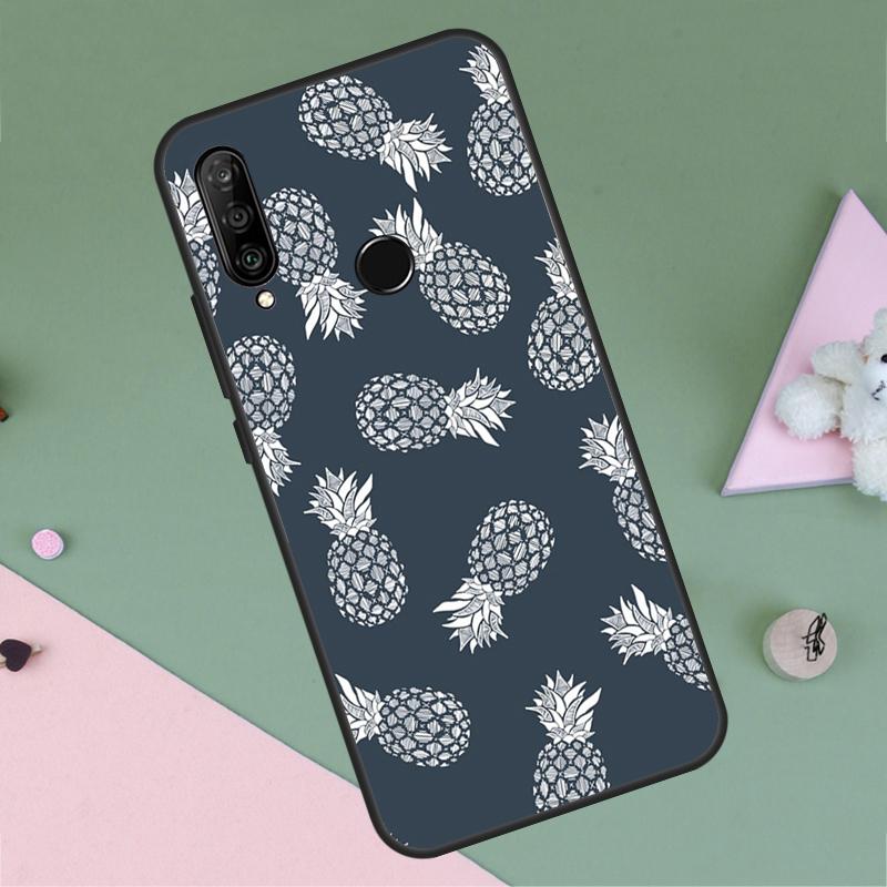 Tropical Pineapple For Huawei Nova 12i 12s 11i 8i 7i 9 10 SE Y90 Y60 Y70 Y72 Y61 Y91 P30 P40 Lite P60 Pro Case