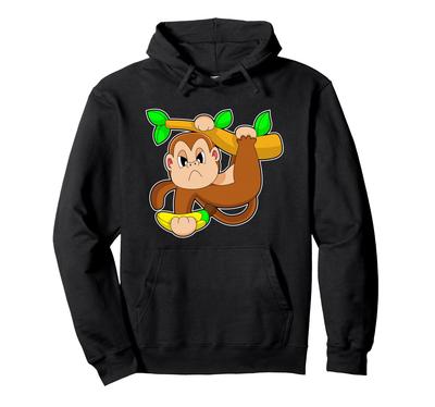 Monkey Bodybuilder Dumbbell Bodybuilding Hoodie