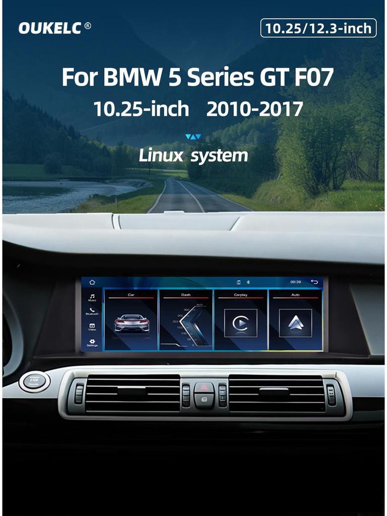 Wireless CarPlay GPS Navigator for BMW X5 GT F07