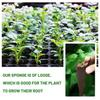 50Pcs Seed Grow Sponges Replacement Root Growth Sponges Seedling Starter Plugs Seed Starting Seed Pod Hydroponic Garden Planting