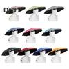 69CM UV Protection Umbrella Hat Hands-Free Sun Blocking Umbrella Hat with Elastic Headband Waterproof Kids Adults Outdoor Fishing Folding Umbrella