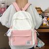 Highvalue Student Schoolbag, Fresh and Sweet Candycolored Star Backpack, Largecapacity and Lightweight Backpack.