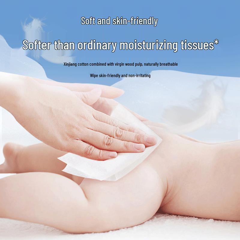 Zhihu Moisturizing 4-Ply Cream Facial Tissues, Baby Safe