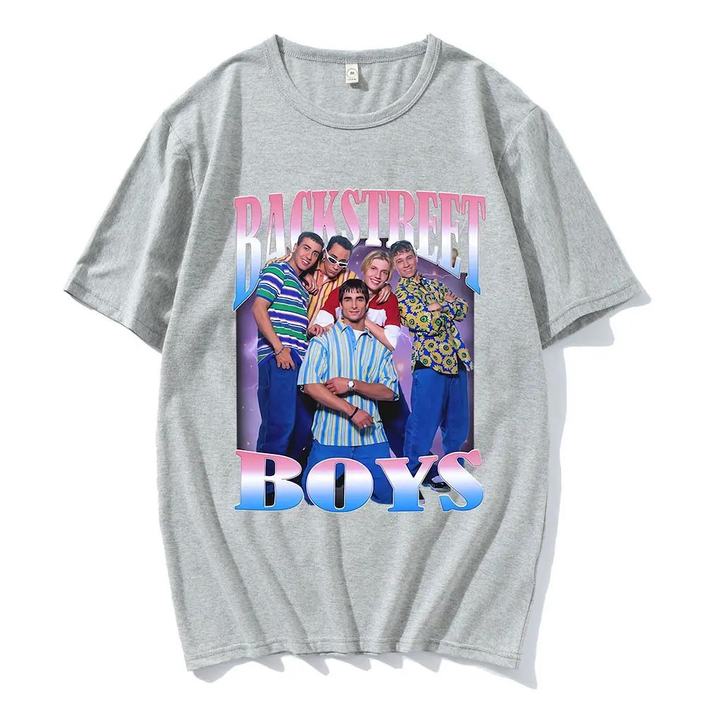 Tričko s grafickým potiskem Backstreet Boys 90s Vintage Boy Band Tričko Pánské Dámské Hip Hop Gotické Oversized Trička Streetwear