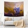 ADVENTURE TIME Tapestry Floor Mat NonSlip Laundry Room Mat Laundry Decor Balcony Child Living Room Household Carpets