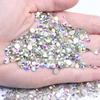Gold Bottom Rhinestone Flat Back AB White Drill - Multiple Models for DIY Jewelry & Phone Decoration