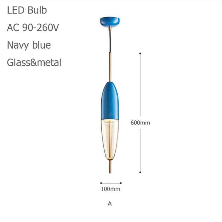 Nordic Modern Brass Glass Pendant Lamp LED Living Room Bedroom Restaurant Bar Cafe Interior Decoration Hanging Lamp