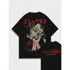 Japan Anime Graphic Cotton T-shirt Unisex Men Women Luxury Fashion Brand Big Size Top Casual Short Sleeve Streetwear Tee S-3XL