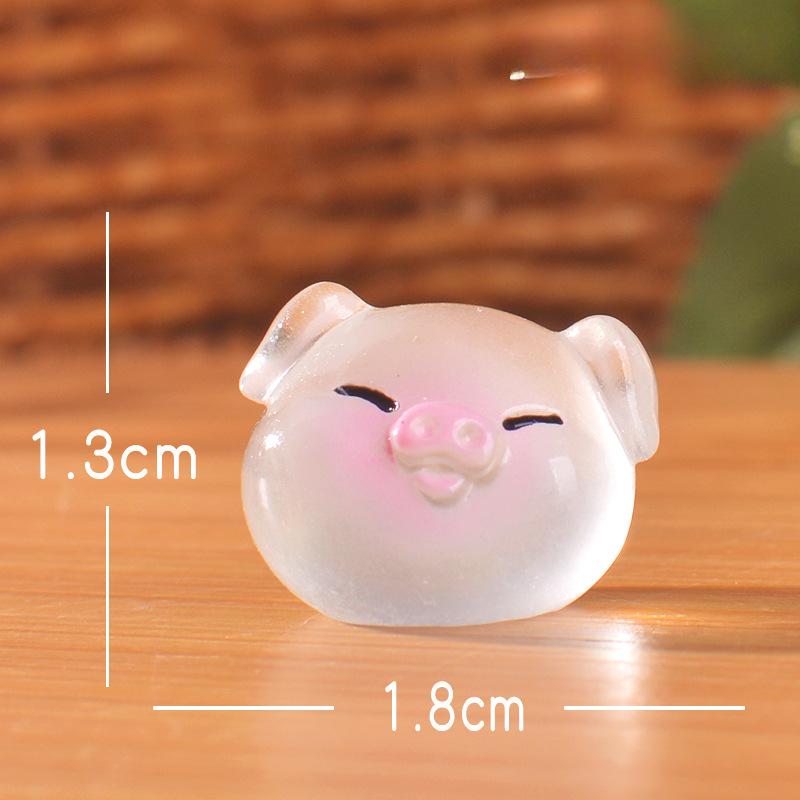 Micro-landscape Small Animals: TangyuanCapybaras Dogs Rabbits Sheep PigsBears and Small Table Ornaments
