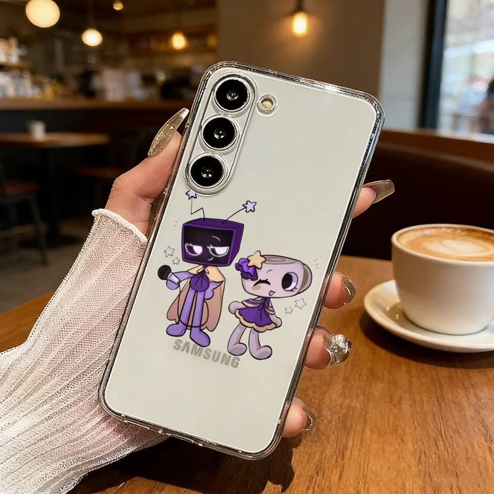 Gourdy D-Dandys W-World Phone Case For Samsung Galaxy S24 S25 S23 S22 S21 Plus S24 S25 Transparent Cover Case