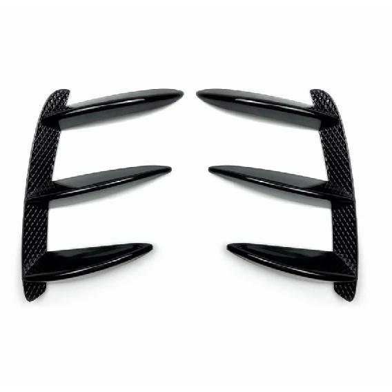 

Задний бампер автомобиля, боковой спойлер, сплиттер, боковая часть для Mercedes Benz A Class W176 A200 A260 2012 2013 2014 2015 2016 2017 2018 чёрный