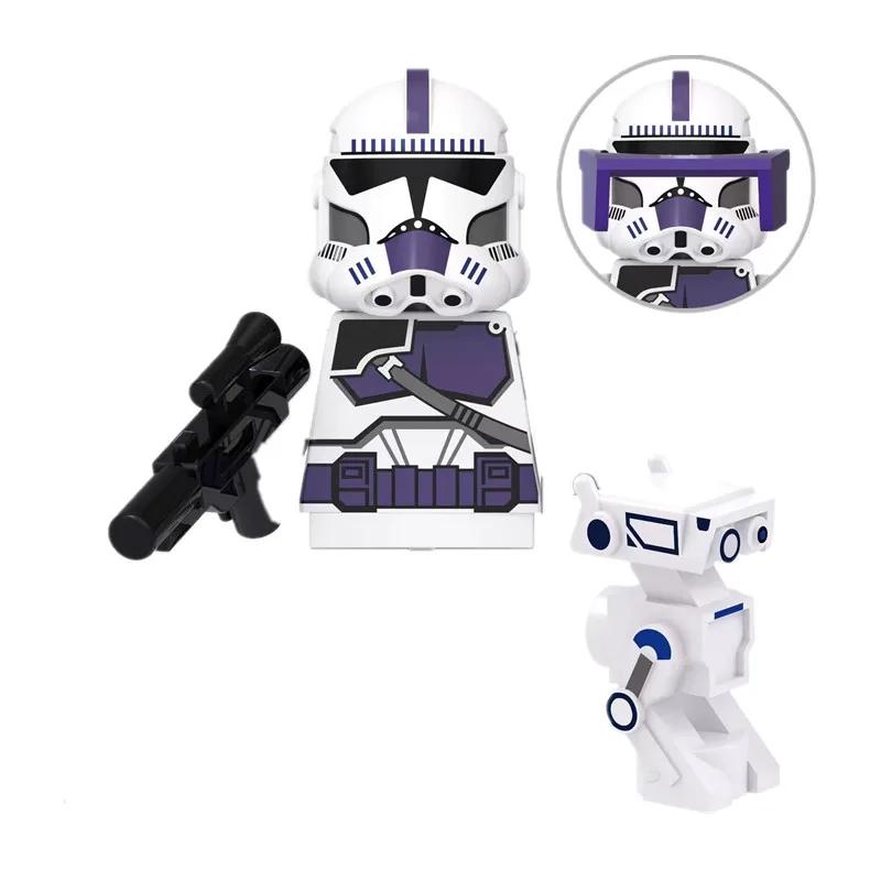 

MOC Військові Солдати Міні Аніме Фігурки Дії Наслідки Зброя Робот Меха Будівельні Блоки Цеглини DIY Іграшки для Дітей Подарунок