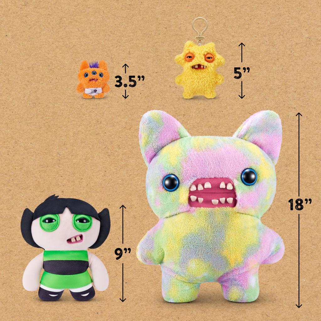 Fuggler The Powerpuff Girls Buttercup Plush Toy 15746A (Authentic)