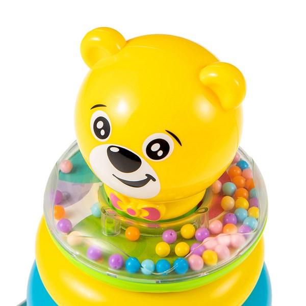 Busy Angel Bear Ring Stacking, Mixed Colors, 1 Piece, Korean Baby Products