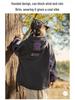 Autumn 2025 Girls' Color Block Windbreaker Jacket - Stylish Soft Shell for Kids