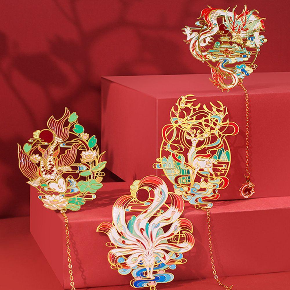 Металлические закладки Mark, полые зажимы для книг, зажим для книг с ...