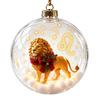 Warm Light Zodiac Ball Ornament Clear Round Shape Lighted Christmas Ornament  Christmas Tree Decor