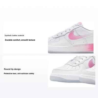 Air Force 1 07 GS San Francisco Pack - Lotus Flower Kids Sneakers White Lotus-Pink Yellow-Gold FD1023-100