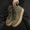 Men Ankle Boots Outdoor Leather Autumn Spring Non -Slip Walk Male Casual Flats Shoes Sneakers Fashion Comfortable