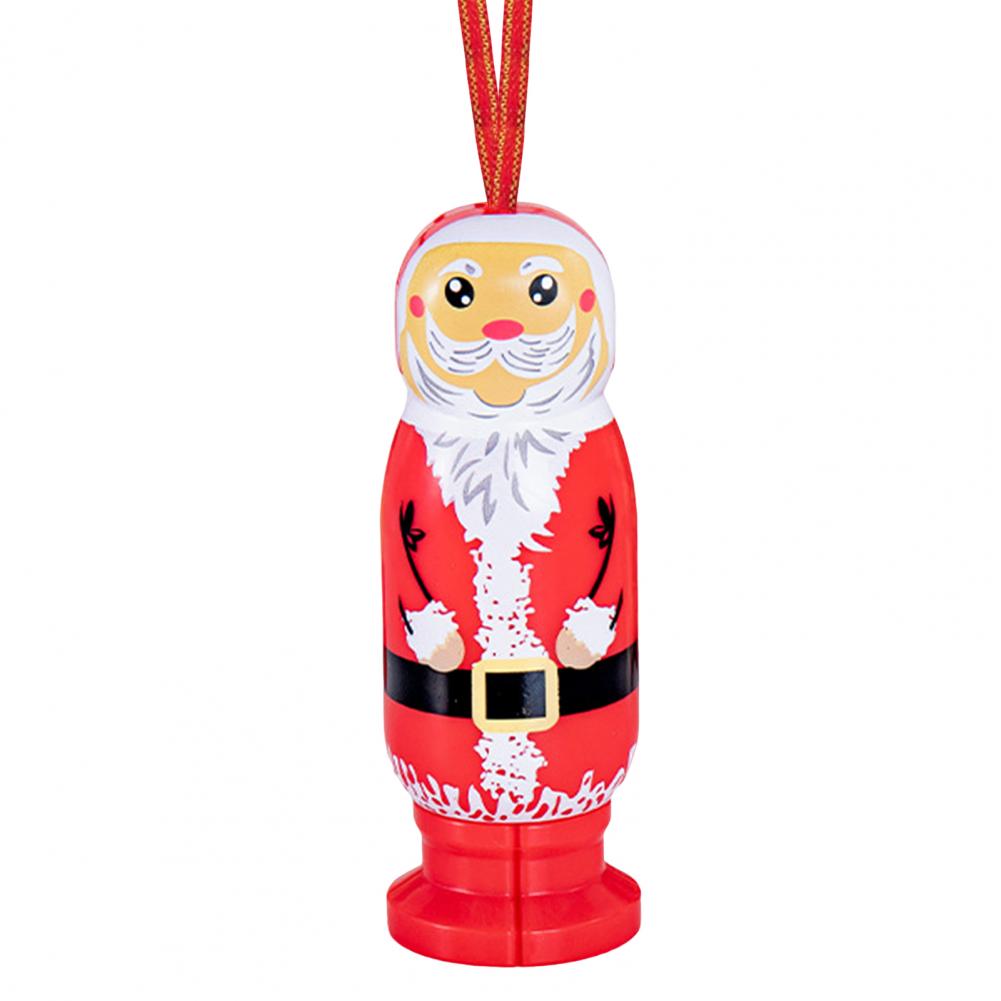 Santa Claus Decoration Hanging Christmas Decoration Festive Santa Claus Hanging Decoration with Light Sound for Christmas Tree