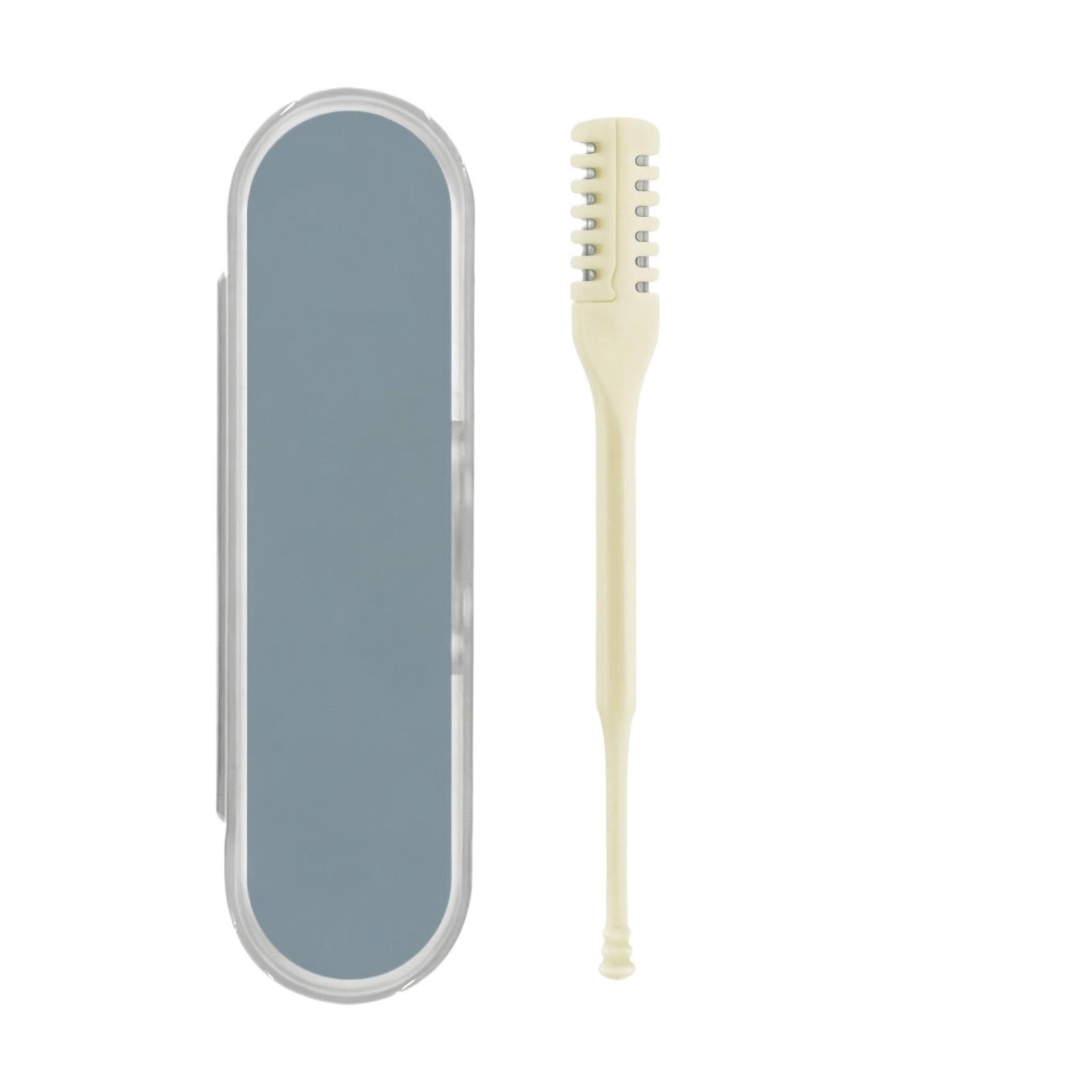 

Spiral Head Double Sided Misaligned Nose Hair Knife One Size